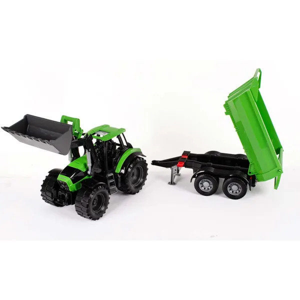 LENA: Worxx Deutz-Fahr Agrotron 7250 TTV traktor s prikolicom u kutiji 74 cm slika 3