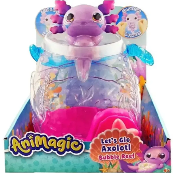 Let’s Glo Axolotl: Set svjetlećeg vodenog prijatelja slika 2
