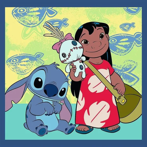 Lilo i Stitch - 3 u 1 slagalica sa 20, 36 i 50 dijelova - Trefl slika 2