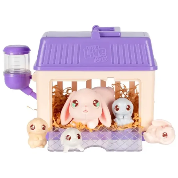 Little Live Pets: Mama zeko i njezini mladunci set igračaka slika 2