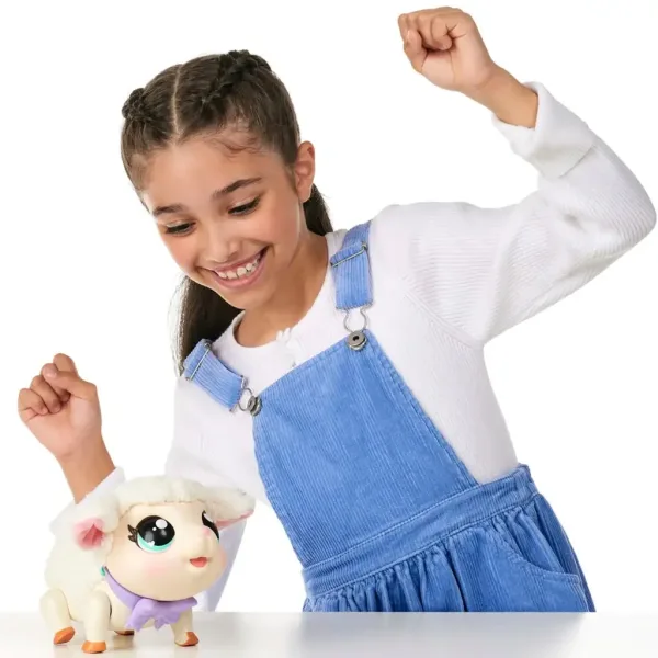 Little Live Pets: Snowie Barika, interaktivna ovca s glasom i pokretnom funkcijom slika 4
