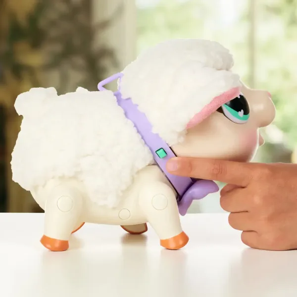 Little Live Pets: Snowie Barika, interaktivna ovca s glasom i pokretnom funkcijom slika 5
