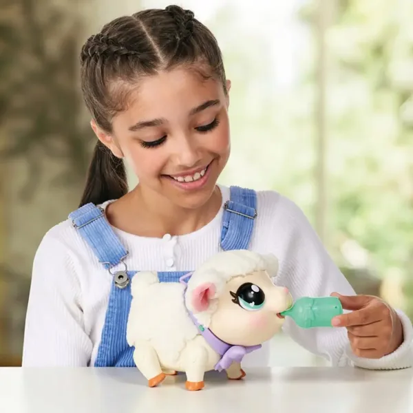 Little Live Pets: Snowie Barika, interaktivna ovca s glasom i pokretnom funkcijom slika 6