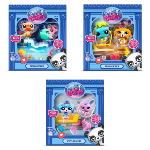Littlest Pet Shop: Petfluencer set 2-komadni paket razne vrste 1 komad slika 7