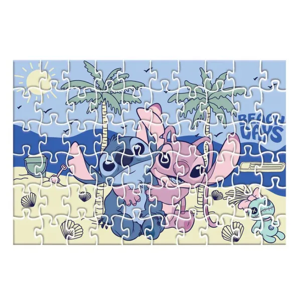 Luna: Disney Stitch 2-u-1 slagalica od 60 dijelova i figurica Stitcha slika 3