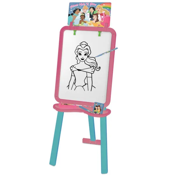 Luna: Disney princeze 2 u 1 stojeća ploča za crtanje 56x42x6 cm slika 3