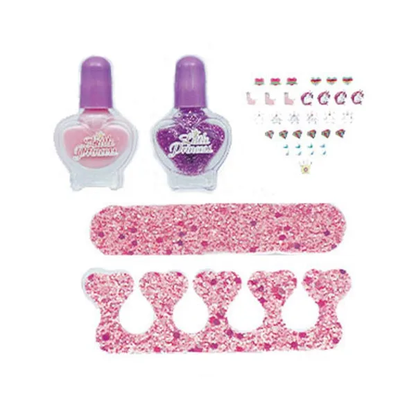 Luna: Go-Go Glam set za manikuru s umjetnim noktima i lakom za nokte, 5 komada slika 2