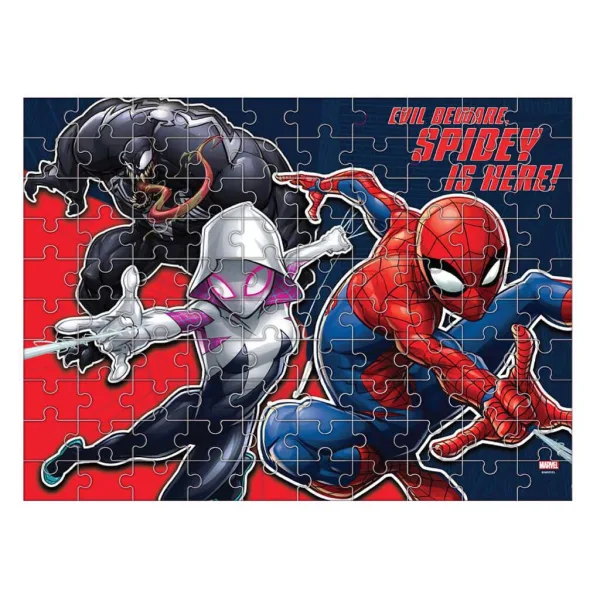 Luna: Marvel Spider-Man 100-dijelna slagalica koja svijetli u mraku slika 2