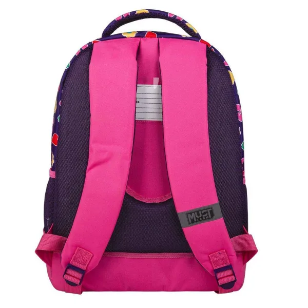 Luna: Must Team Disney Minnie Mouse zaobljeni ruksak s 3 pretinca 32x18x43 cm slika 2