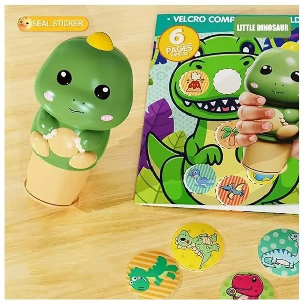 Luna: Set od 100 dinosaur naljepnica s pečatom dinosaura slika 2