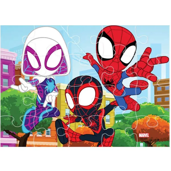 Luna: Spidey 4 u 1 sadrži puzzle od 12, 15, 20 i 24 dijela slika 4