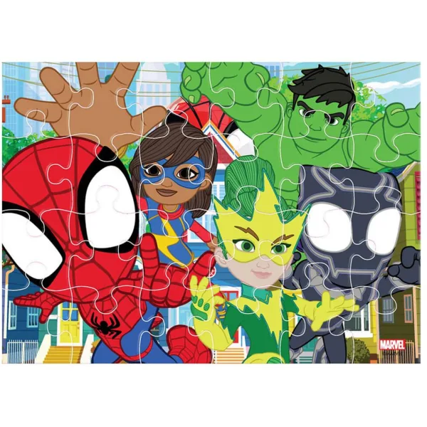 Luna: Spidey 4 u 1 sadrži puzzle od 12, 15, 20 i 24 dijela slika 5