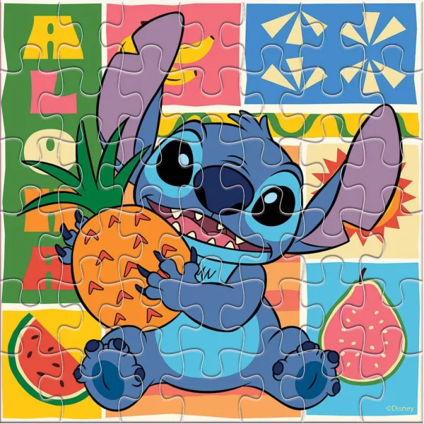 Luna: Stitch slagalica od 42 dijela za bojanje slika 2