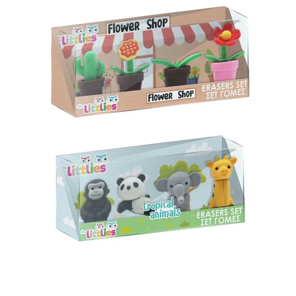 Luna: The Littlies set od 4 gumice u kutiji, u raznim varijantama slika 2
