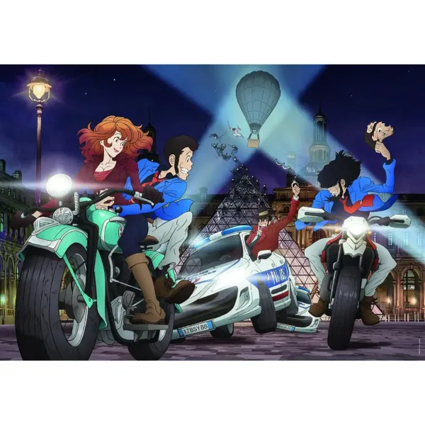Lupin III - Pariška potjera 1000-dijelna slagalica - Clementoni slika 2