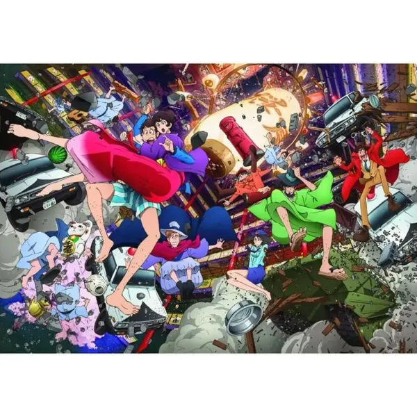 Lupin the 3rd 1500-dijelna kompaktna slagalica - Clementoni slika 2