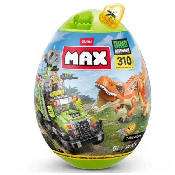 MAX Dino Adventure jaje kapsula s dinosaurima, 310 komada slika 2