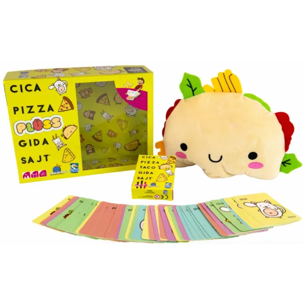 Mačka, pizza, plišanac, jare, sir društvena igra slika 2