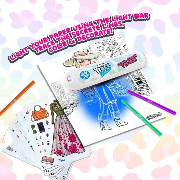 Magic Trace studio: Sjajno crtanje - modni kreativni set za igru slika 6
