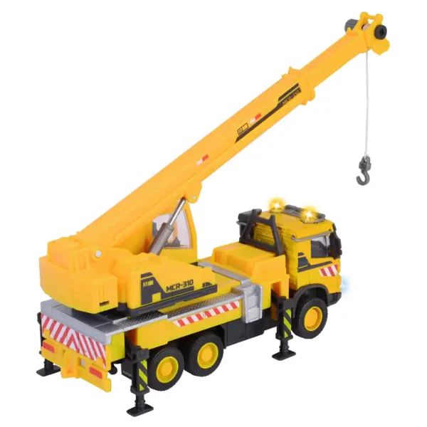 Majorette: Volvo kamion s dizalicom sa svjetlom i zvukom 22 cm - Simba Toys slika 3
