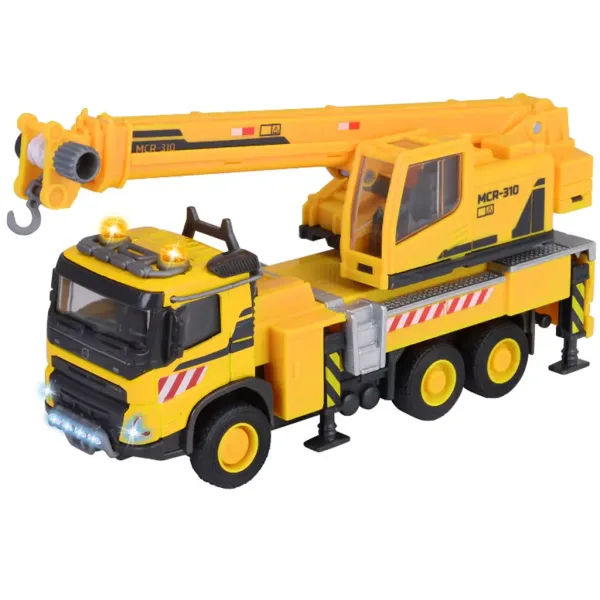 Majorette: Volvo kamion s dizalicom sa svjetlom i zvukom 22 cm - Simba Toys slika 4