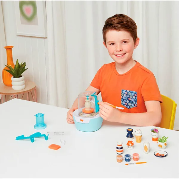 Make It Real: Mini lončarsko kolo, set za igru slika 3