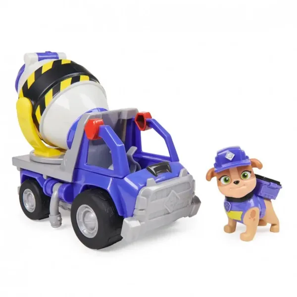 Mali psići u ophodnji Rubble & ekipa: Rubble Mixer auto - Spin Master slika 2