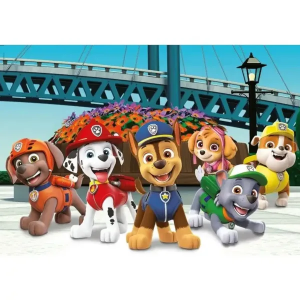 Paw Patrole u akciji 104-dijelna maxi supercolor slagalica - Clementoni slika 2