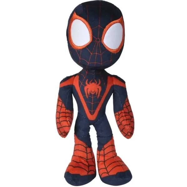 Marvel: Amazing Friends - Spiderman Miles Morales plišana figura s očima koje svijetle u mraku 25cm slika 2