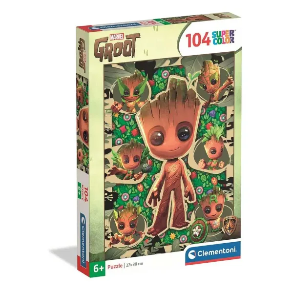 Marvel Čuvari galaksije Groot 104-dijelna supercolor slagalica - Clementoni slika 1