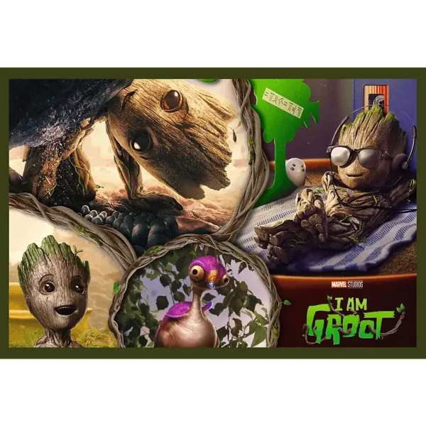 Marvel: Ja sam Groot 2x200 komada puzzle - Trefl slika 2