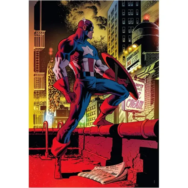 Marvel: Kapetan Amerika 1000-dijelna slagalica - Clementoni slika 2