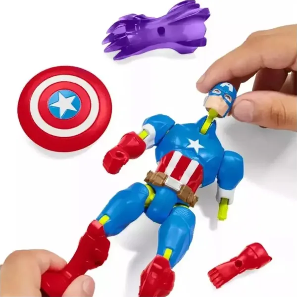 Marvel Mix Mashers: Osvetnici Kapetan Amerika figura s dodacima - Hasbro slika 3