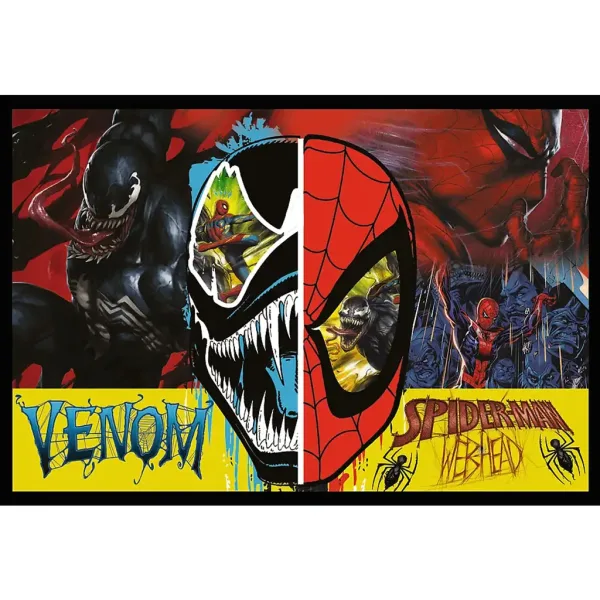 Marvel: Spider-Man vs Venom 2x200 komada puzzle - Trefl slika 3