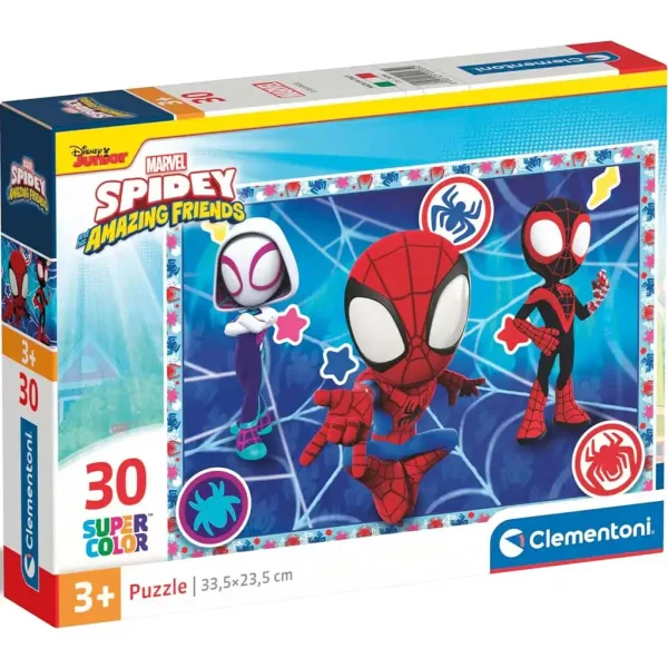 Marvel Spidey 30-dijelni Supercolor puzzle - Clementoni slika 1