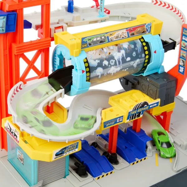 Matchbox: Spin Cyclone autopraonica set staza – Mattel slika 4