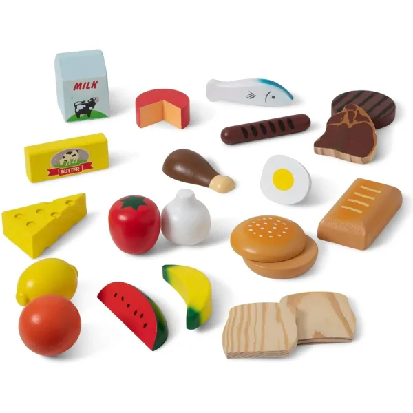 Melissa&Doug: Drvene igračke prehrambeni proizvodi u sanducima - Spin Master slika 2
