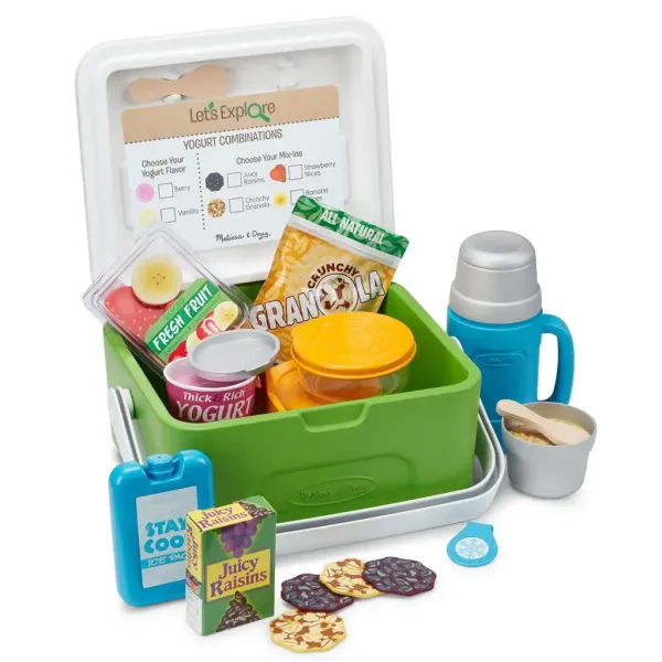 Melissa & Doug: Set za igru s rashladnom torbom, hranom i dodacima slika 2