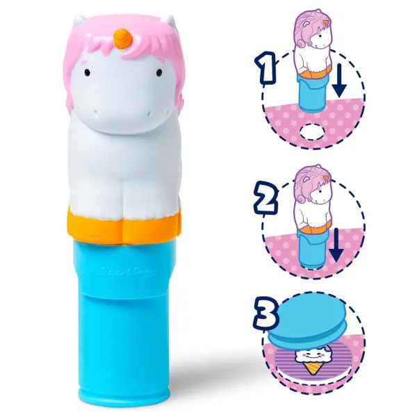 Melissa&Doug: Sticker WOW! Pečat za naljepnice – Jednorog – Spin Master slika 2