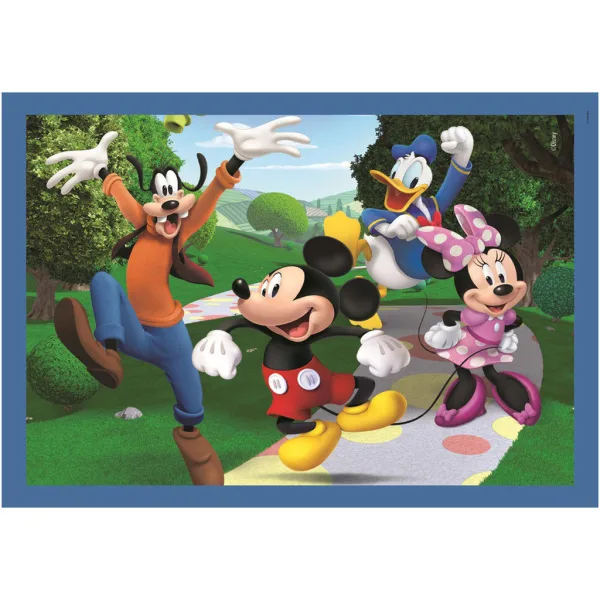 Mickey i prijatelji 4 u 1 Supercolor slagalica - Clementoni slika 3