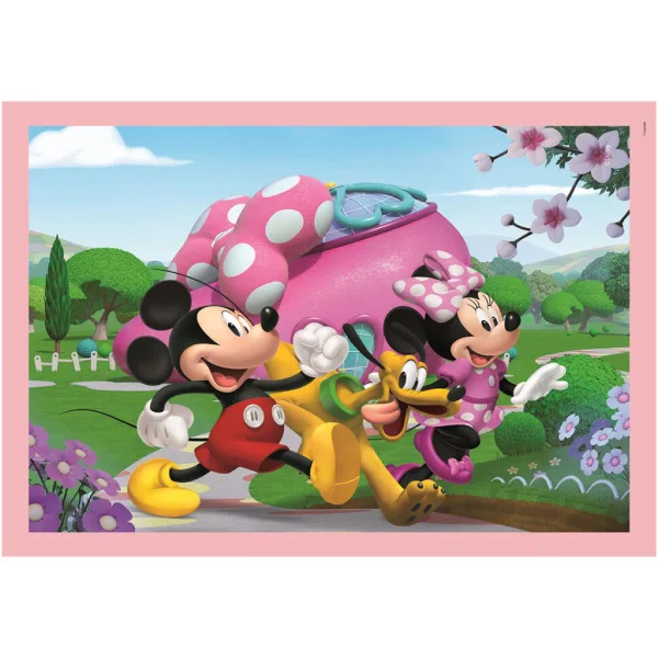 Mickey i prijatelji 4 u 1 Supercolor slagalica - Clementoni slika 4