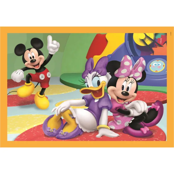 Mickey i prijatelji 4 u 1 Supercolor slagalica - Clementoni slika 5