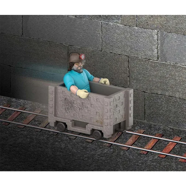 Minecraft Film - Steve i rudarski vagon komplet za igru - Mattel slika 6