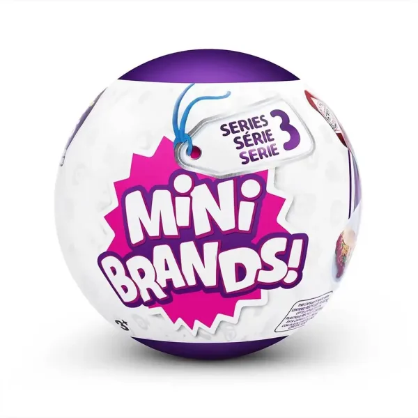 Mini Brands: Mini svjetske marke 5 komada iznenađenja paket 3. serija slika 1