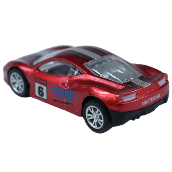 Model automobila: Metalni trkaći automobil u različitim verzijama 7cm 1/50 1db slika 7