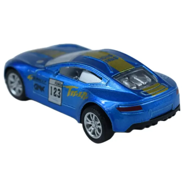Model automobila: Metalni trkaći automobil u različitim verzijama 7cm 1/50 1db slika 9