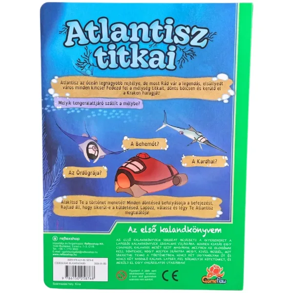 Moja prva avanturistička knjiga: Tajne Atlantide slika 4
