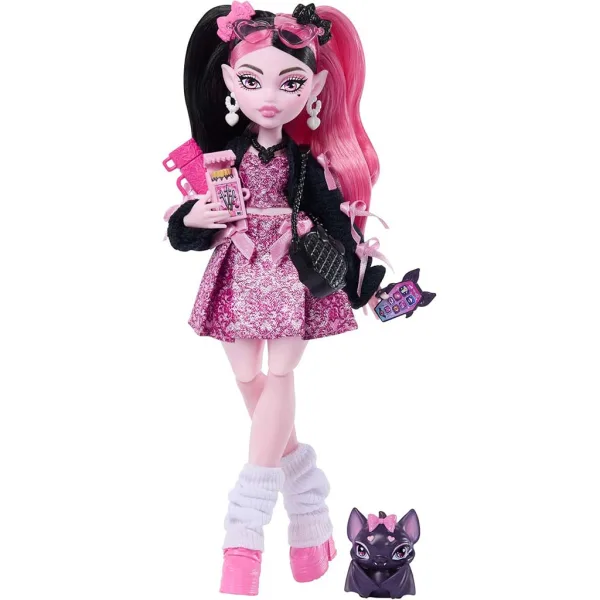 Monster High Draculaura lutka s dodacima - Mattel slika 3