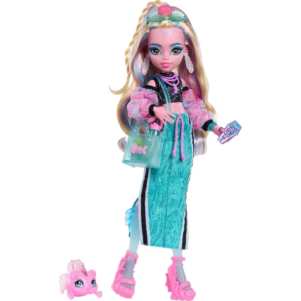 Monster High Lagoona Blue lutka s dodacima - Mattel slika 3
