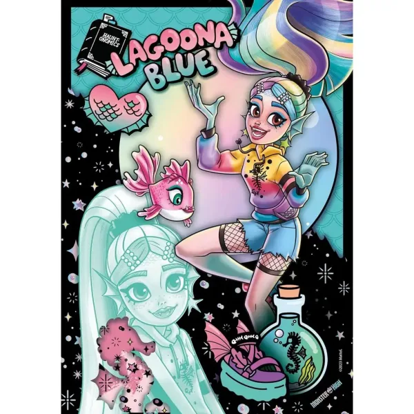 Monster High Lagoona Blue puzzle od 150 komada - Clementoni slika 3